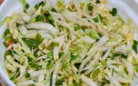 Peking kool salade