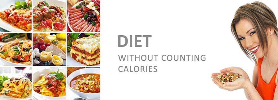 Opties voor gerechten voor een dieet zonder calorie -account