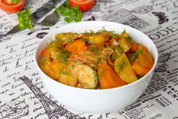 Plantaardige stoofpot